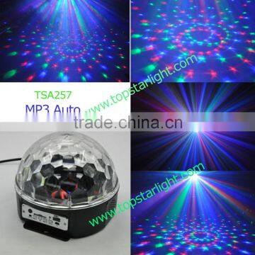 led crystal magic ball light 3pcs x1 w led magic ball light