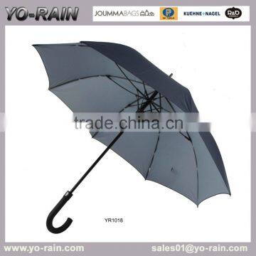 stick windproof automatic high quality Security Pin to Prevent Umbrella to turn upside down with wind umbrella