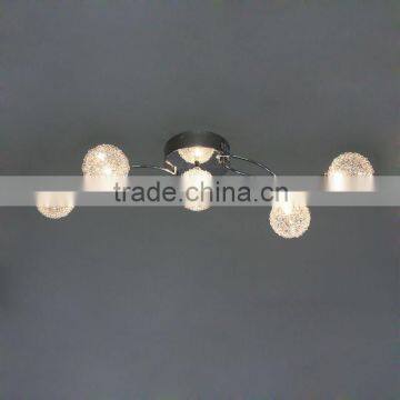 ball lampshade 5 heads G4 ceiling light D1200-5C