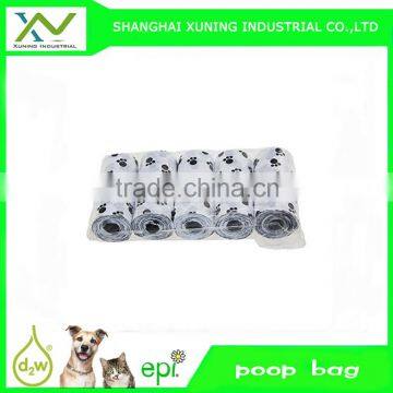 printed pet poop bag on roll with best price