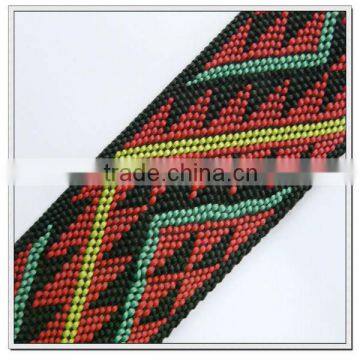 1.5 inch Jacquard webbing strap for fashion belt ,38mm pp pattern webbing strap