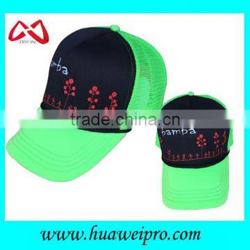 New snapback mesh trucker caps with custom logo and brand