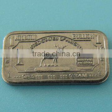 A135 1 Gram Niobium .999 Fine Deer bar
