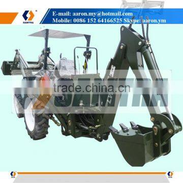 Tractor Backhoe Loader, LW Backhoe Digger With Thumb Grab photo-3