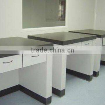 Steel Laboratory Balance Table Computer Table Design Wooden Computer Table photo-2