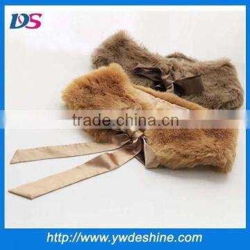 New product high quality fashion fur children scarf WJ-663