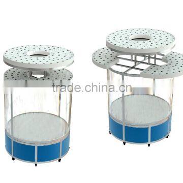 2016 Hot Sale High Quality Mini LED Light Acrylic Tank Fish Tank Aquaponics System Vertical