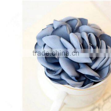 Burned Rose Flower Elastic Hair Band,Women Flower Scrunchy Hair Ring photo-2