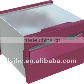JHC-2205 Cast Aluminum Free Standing Wall-embedded Mailbox/Square outdoor powder coated mail box