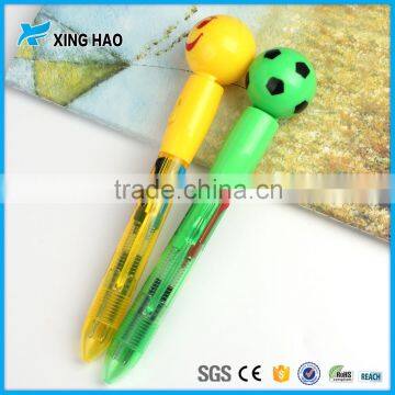 Wholesale best cheap plastic novelty advertising basketball ballpoint pen for children gift