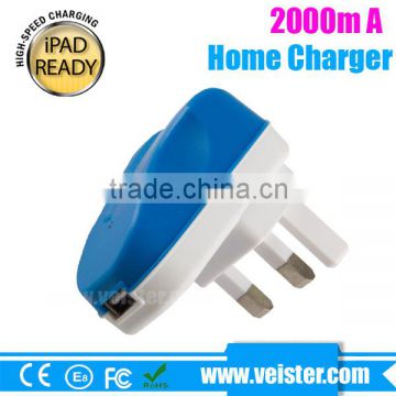 5V2.1A Travel Home AC Wall Charger for Samsung