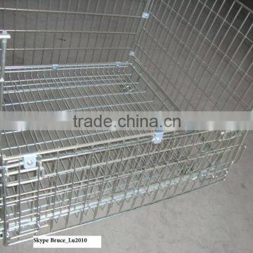 Hot Sales Metal Wire Mesh Cage With Forklift Feet Mesh Cage photo-2