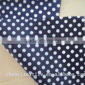 High quality taffeta black and white print fabric