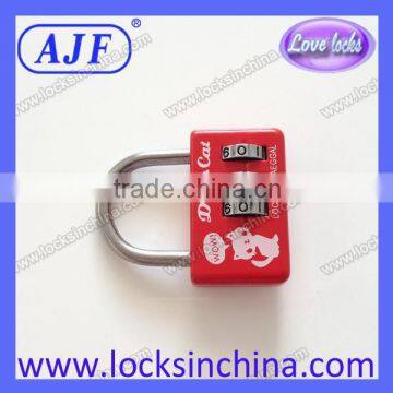 2015 AJF Mini Cute Luggage Combination Lock photo-3