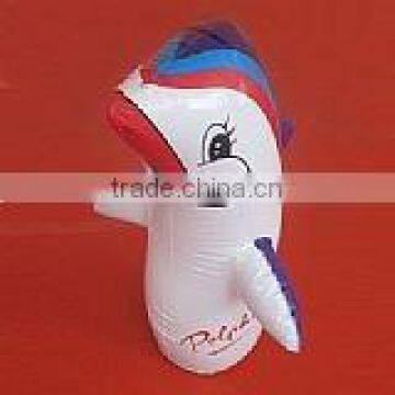 Inflatable animal tumbler