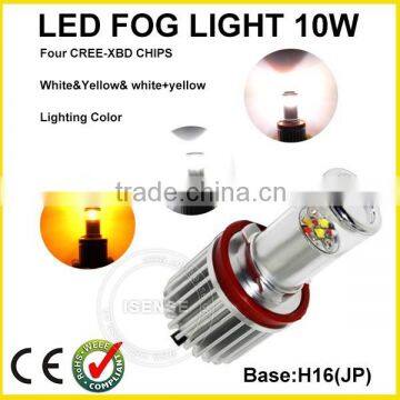 1200lumen / 20w 9-30v dc H8 h10 9004 9005 9006 h9 h16 fog lamp 12v fog light auto headlight