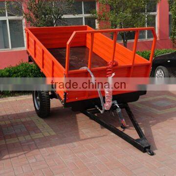 20hp tractor trailed 1.5 ton farm trailers