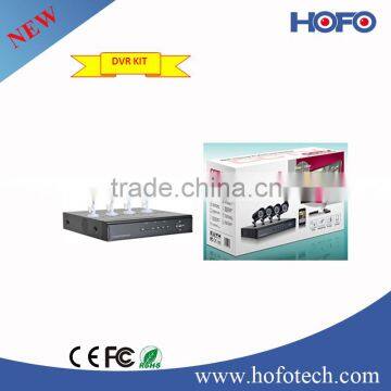 New DVR Kit 4pcs 700TVL CCTV Camera 1pc 4 Channels D1 DVR CCTV Surveillance Security camera Equipment System