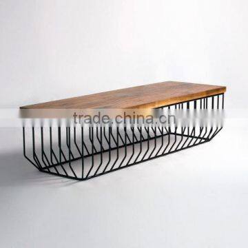 Reza Feiz wooden Bench