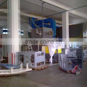 conveyorized painting system with curing oven