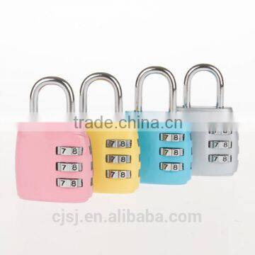 4 Colors 3 Digits Metal Combination Locks photo-4