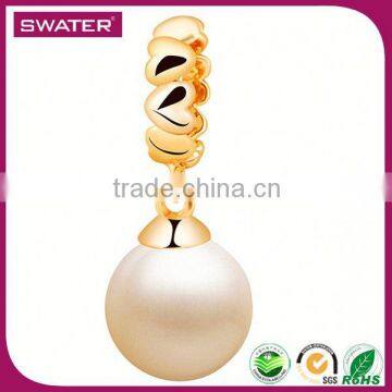 New Technology 2016 Beige Pearl Beads For Charm Bracelets photo-3