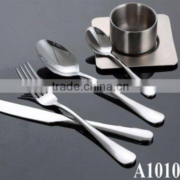 4 pcs Flatware sets spoon fork and knife