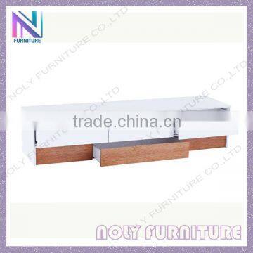 Wooden tv Furniture tv Stand With Curio Cabinet Pictures photo-2