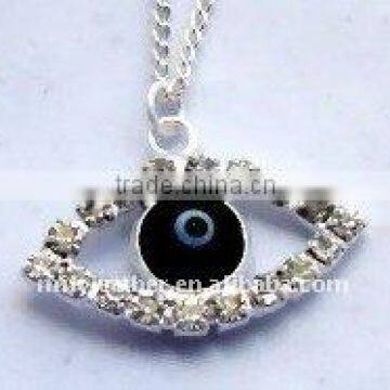 MEB078 colorful Evil eye pendant