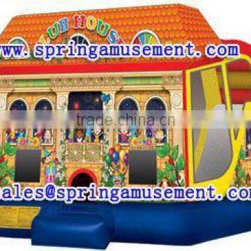 Hot sale party inflatable combo, inflatable bouncer and slide SP-C4013
