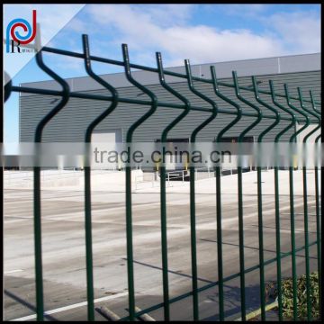 Dark Green Decorative garden welded wire mesh fencing