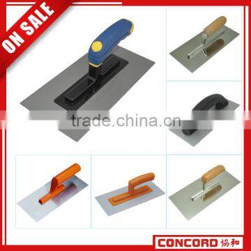 280mm Plastering trowels dual-color plastic handle plastic blade plaster trowel construction concrete hand tool