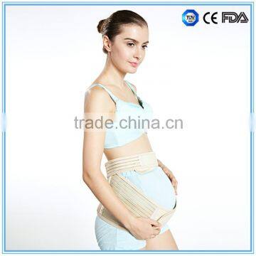 Full adjustable pregnancy belly belt back support belt maternity belly band offer gental belly / pelvic support