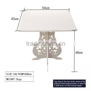Livingroom Furniture Tea Table Design Wooden Square Corner Table Modern Wooden Corner Table photo-6