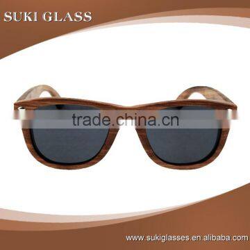 2016 Recycled Popular Novelty Sunglasses Nature Zebra Wood Okay Sunglasses photo-4