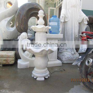 Garden stone water fountain hand carved marble sculpture from Vietnan