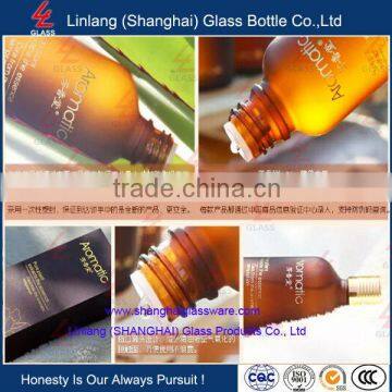 Import glass material essential oil use jar with dropper 5ml industrial use oil bottle