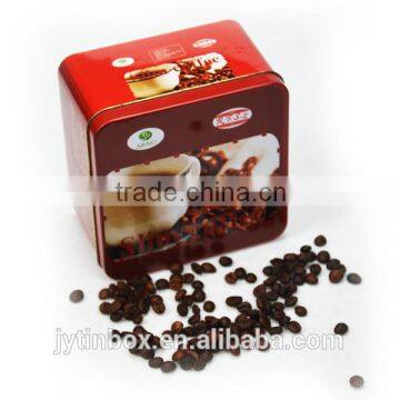 Wholesale tin can recyclable feature supplier tin box manufacture fantastic square coffee tin can