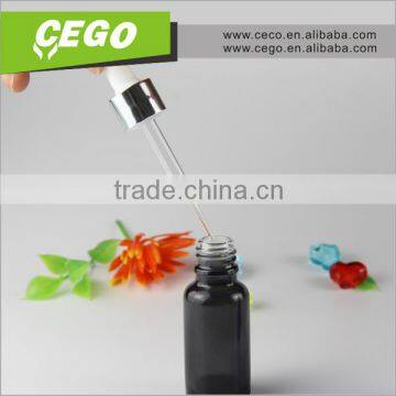 e Liquid Label Printing Gold Silver Plated Dropper Bottle With Paper Box photo-5