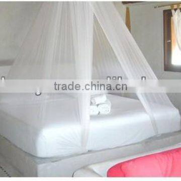 100%polyester circular round mosquito nets/princess umbrella bed canopy/decorative net