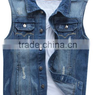 2016 LATEST DEISGN Mens Winter Cycling Jeans Vest