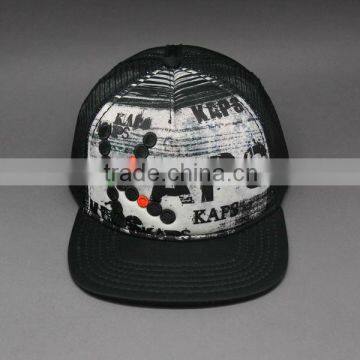 CUSTOMER FLAT TRUCKER CAPS/FOAM MESH TRUCKER CAP/5-PANEL MESH TRUCKER CAP