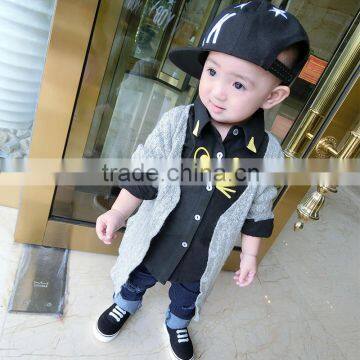 Casual Wear Kid Boy Clothing Autumn Fancy Designs Cotton Child Clothes