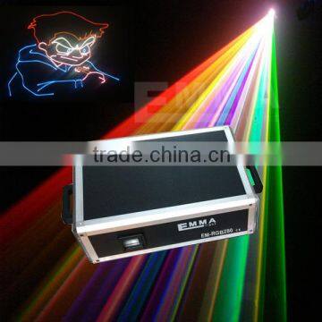 Effect Of 6w-7w RGB Full Color Animation Laser Show System for bar