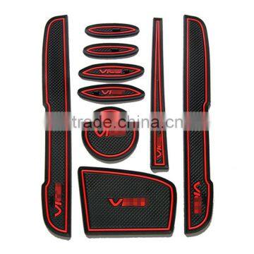 Car Accessories Car Teacup Mats for Toyota Vios 2014-2015 9pcs/set