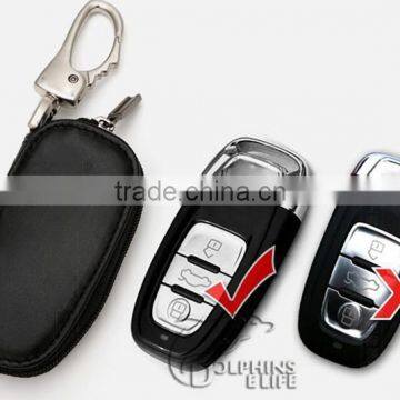 3 Button Car Genuine Leather Smart Remote Key Shell Case Cover For Audi A1 A3 A4 A6 A5 A7 A8 Q3 Q5 S5 S6 RS TT photo-6