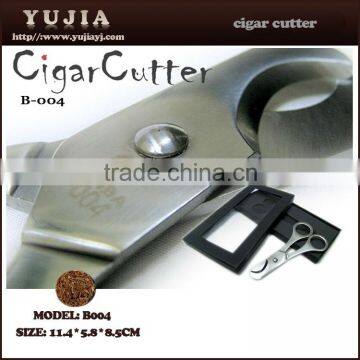 Hot sale Guangzhou Yujia stainless steel cigar cutter cheaper cigar scissors wholesale