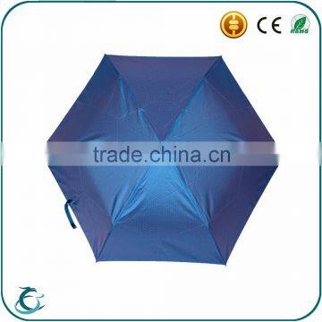 Hot Selling 19 Inch 6 Ribs Yarn-dyed Fabric Mini Fold Umbrella photo-4