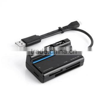 Micro USB COMBO Card Reader for PC and Smart Phone