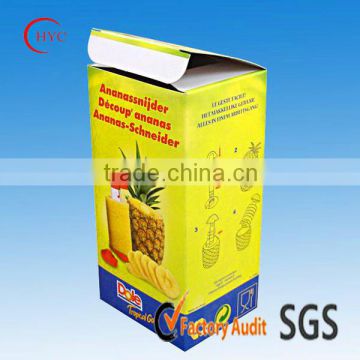 manufacture OEM custom printed folding paper box